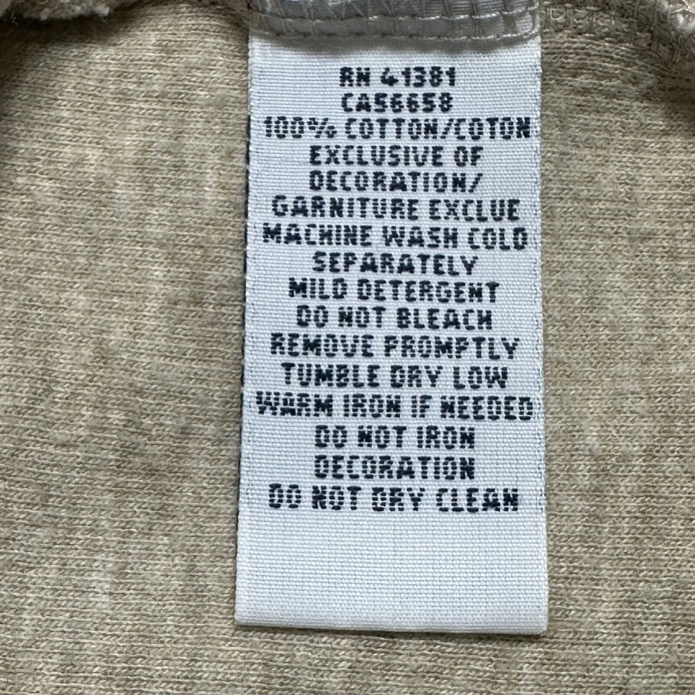 Polo Ralph Lauren Sweater Mens Size 2XL Ivory Beige Long Sleeve 1/4 Zip‎ Cotton
